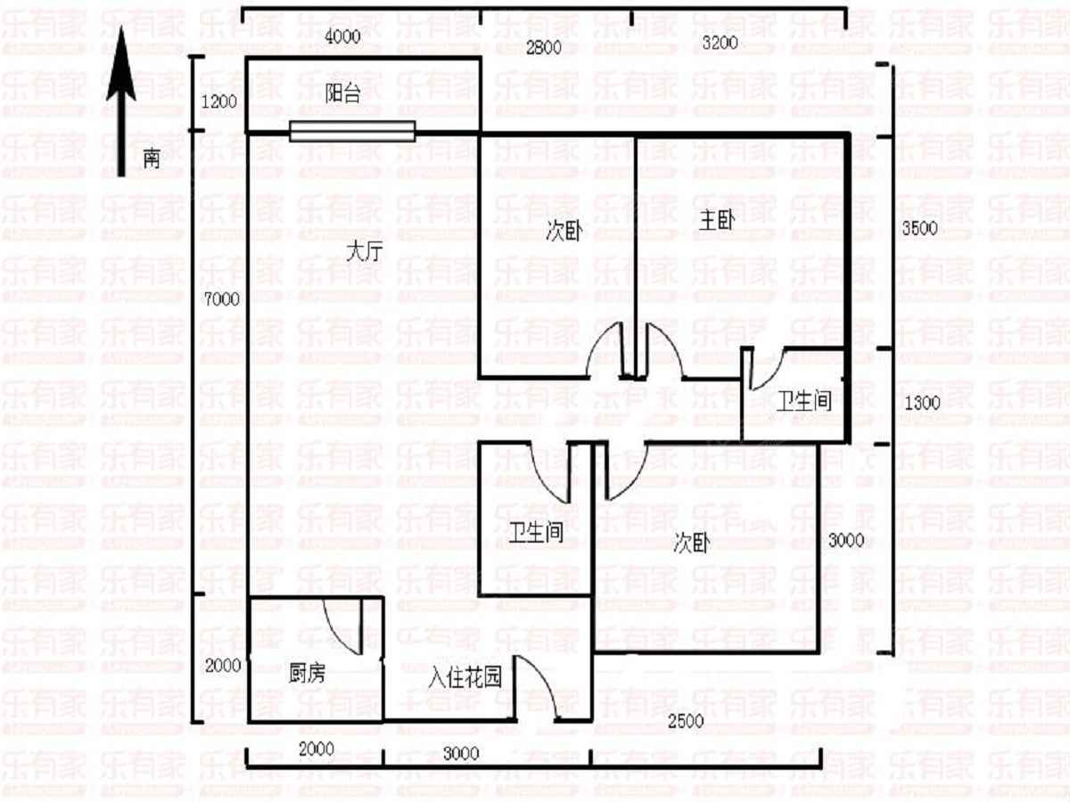 风华丽都户型图