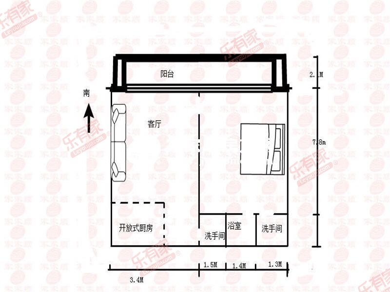 深业上城户型图