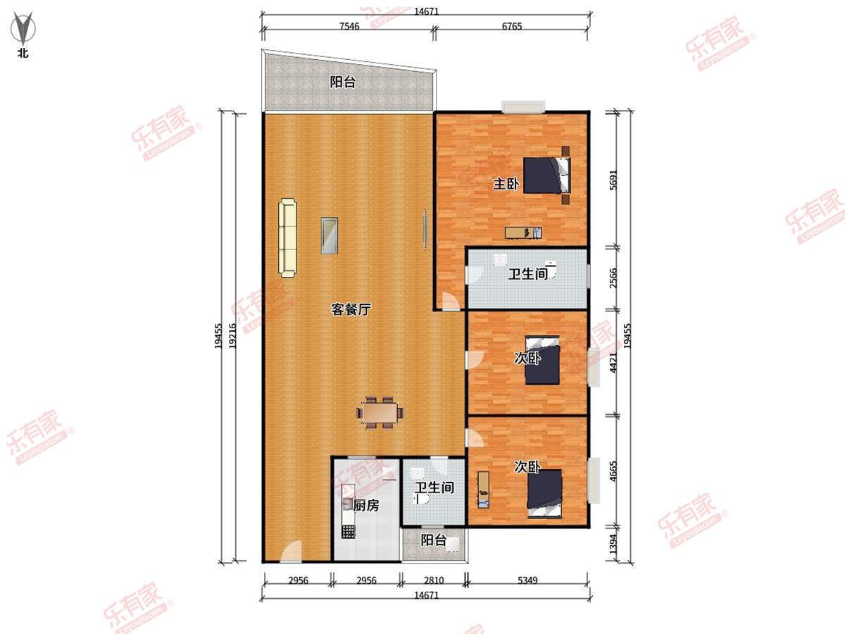 金域豪庭二期户型图