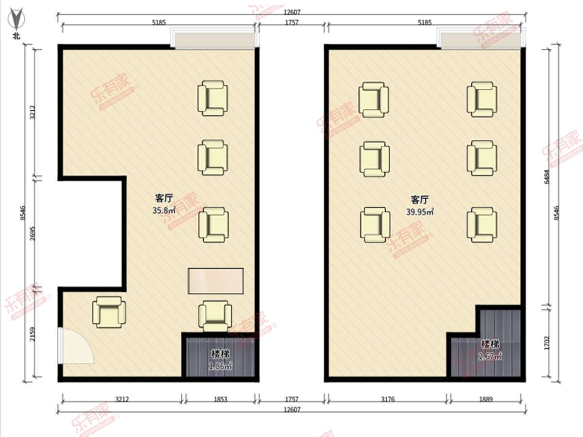 光彩新天地公寓户型图