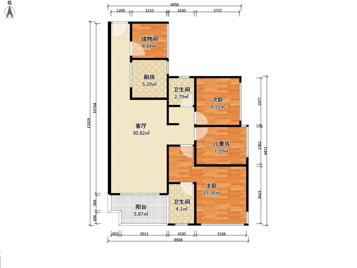 万科魅力之城户型图