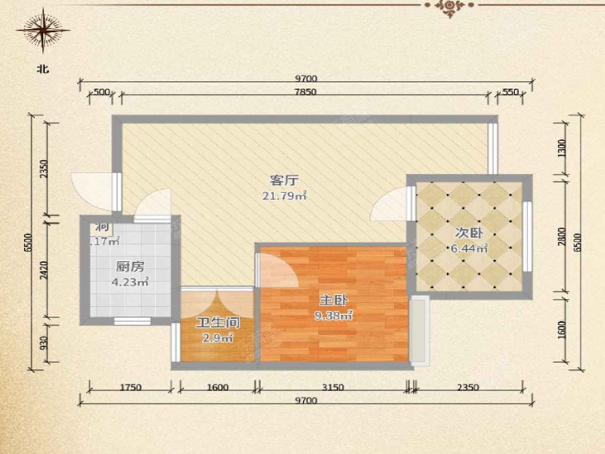 翡翠公寓户型图