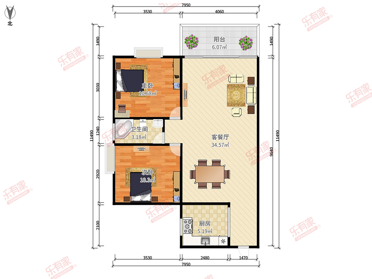 东方天城户型图