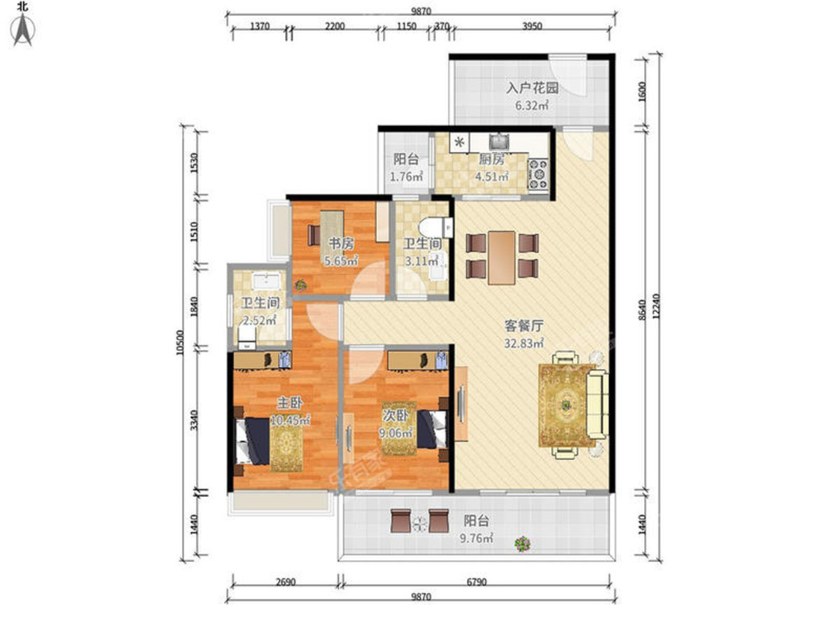 锦绣海湾城7期户型图