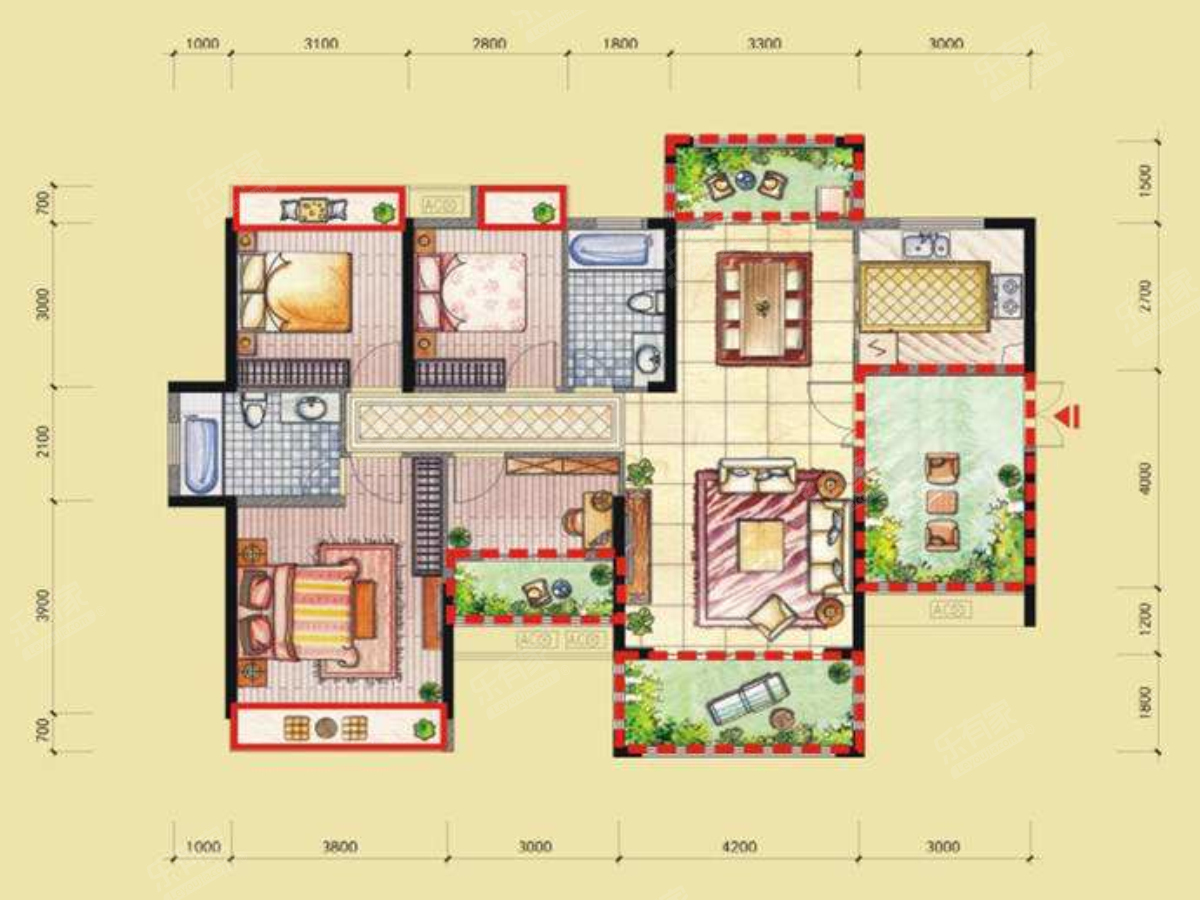 东江学府五期户型图