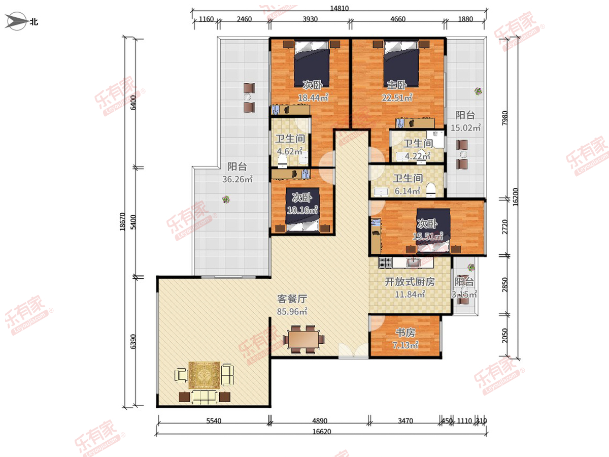 桐林半山花园户型图