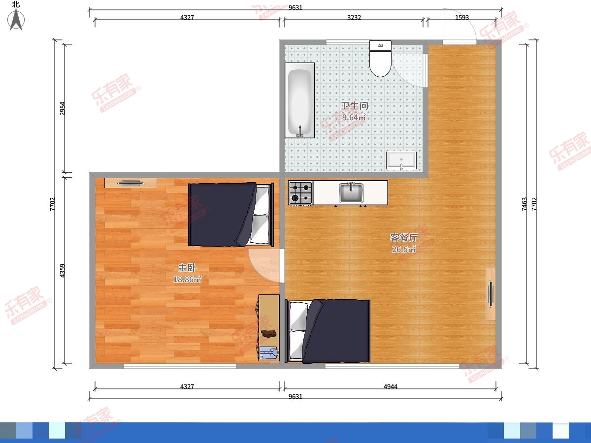 金玉园公寓户型图