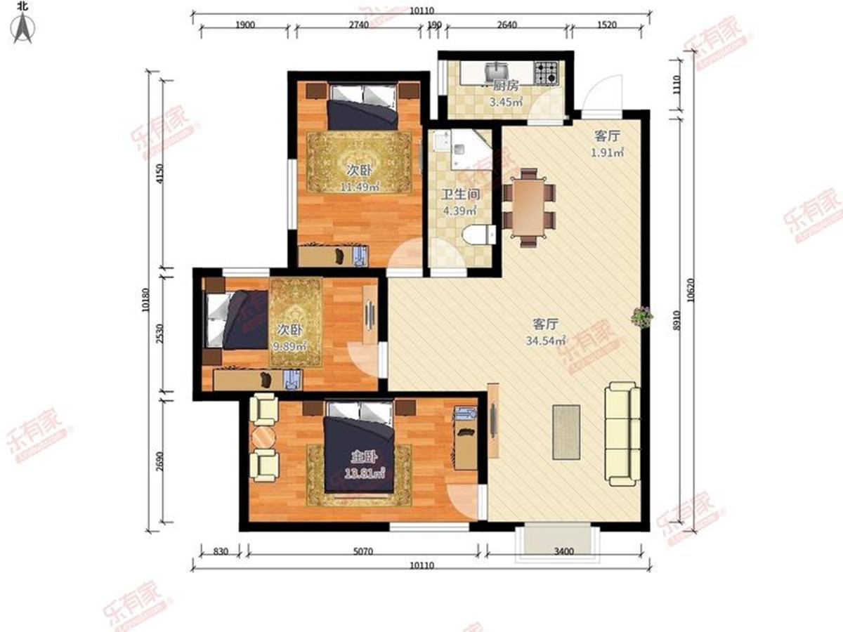 绿地468公馆一期户型图