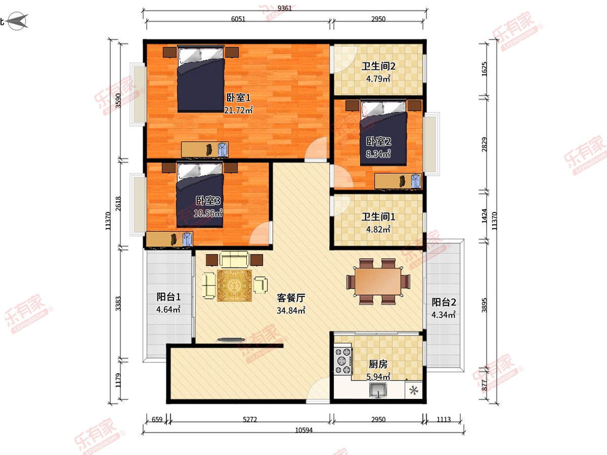 富湾国际户型图