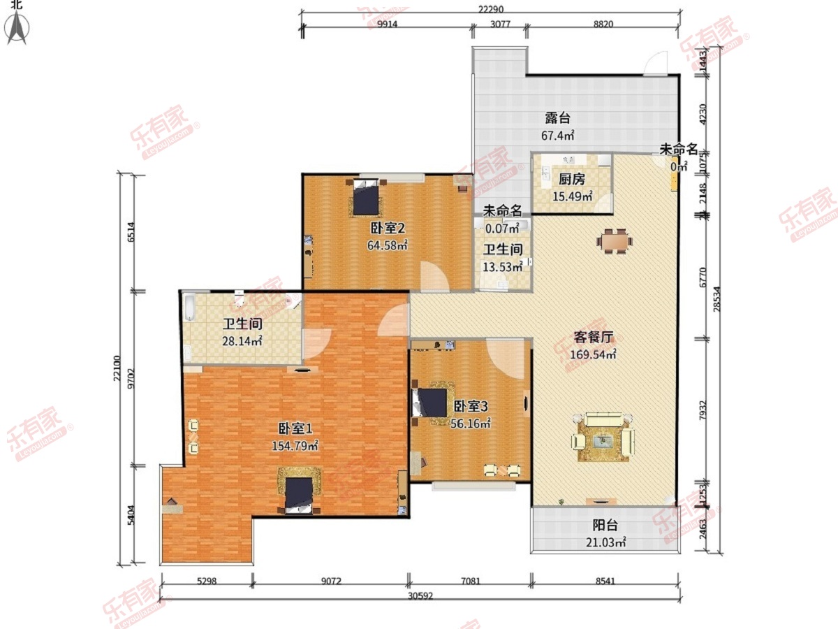 江南御都户型图