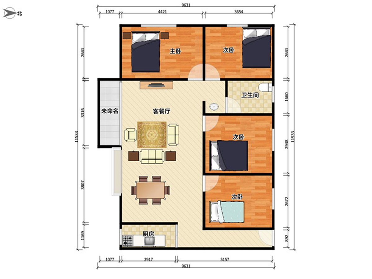 绿地468公馆二期户型图