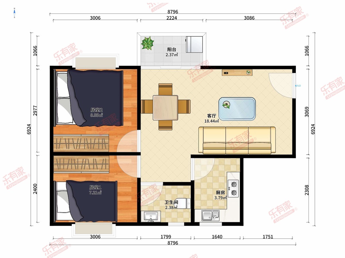 五洲花城c区户型图