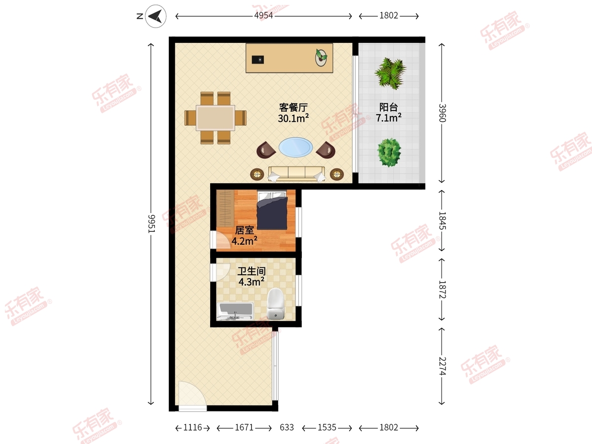招商澜园户型图