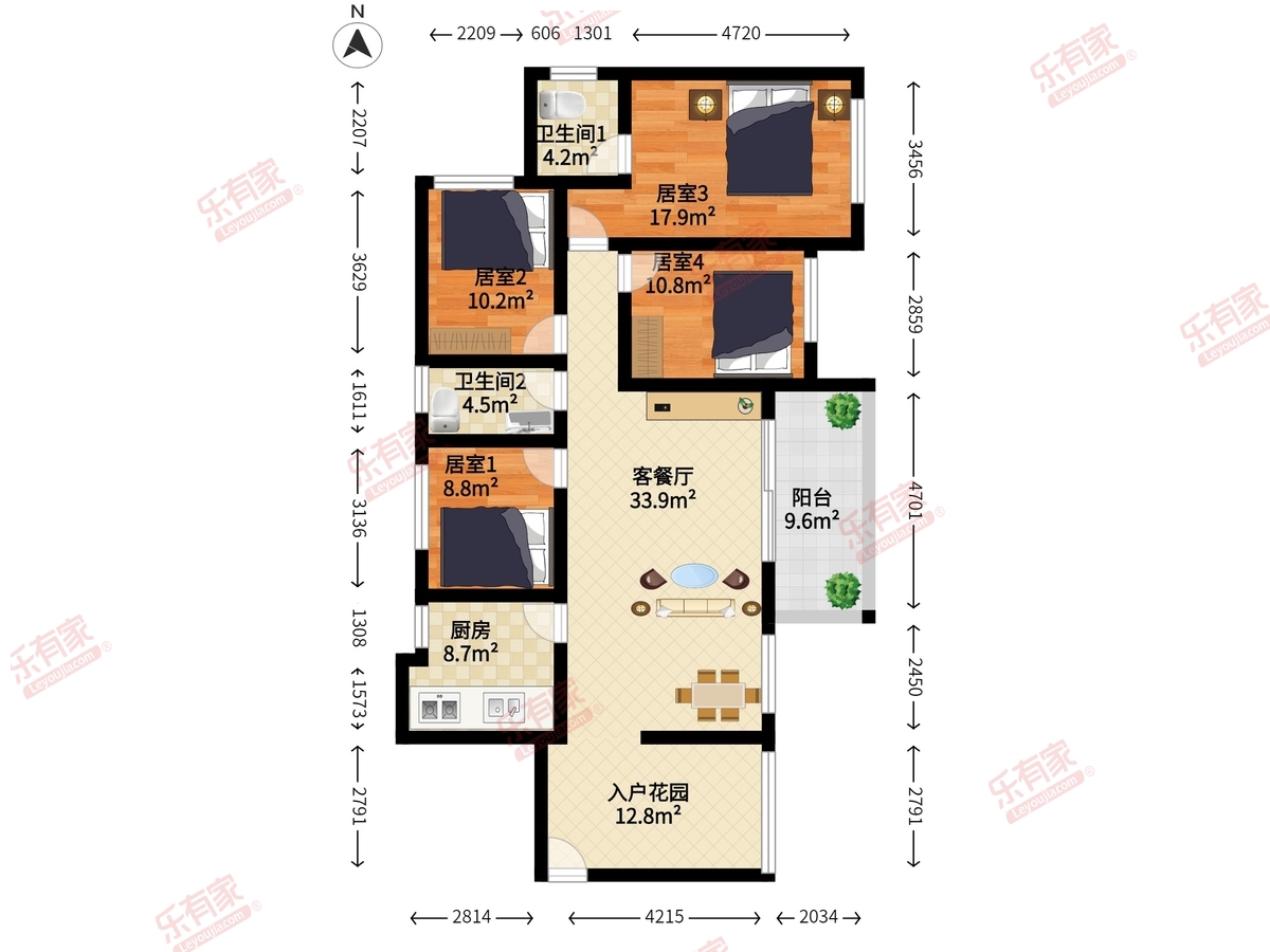 花样年别样城户型图