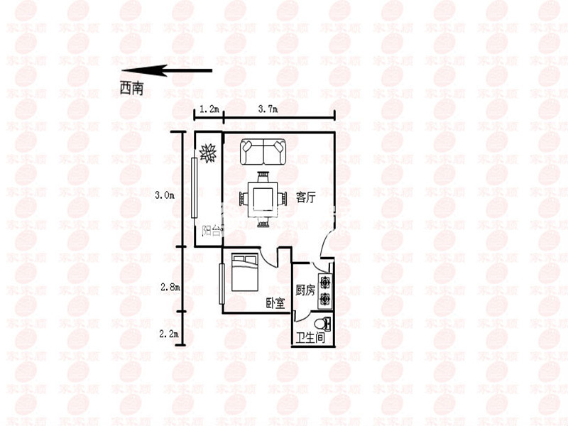 富力半岛花园户型图