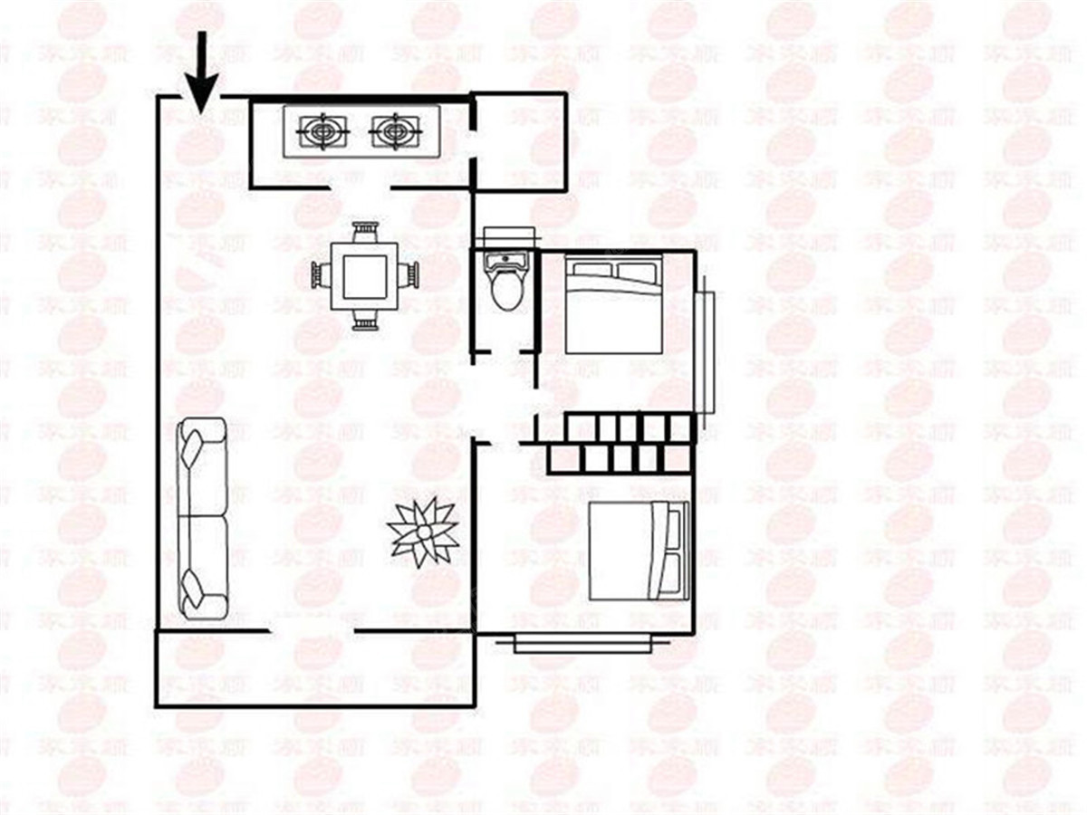 鸿达兴花园户型图