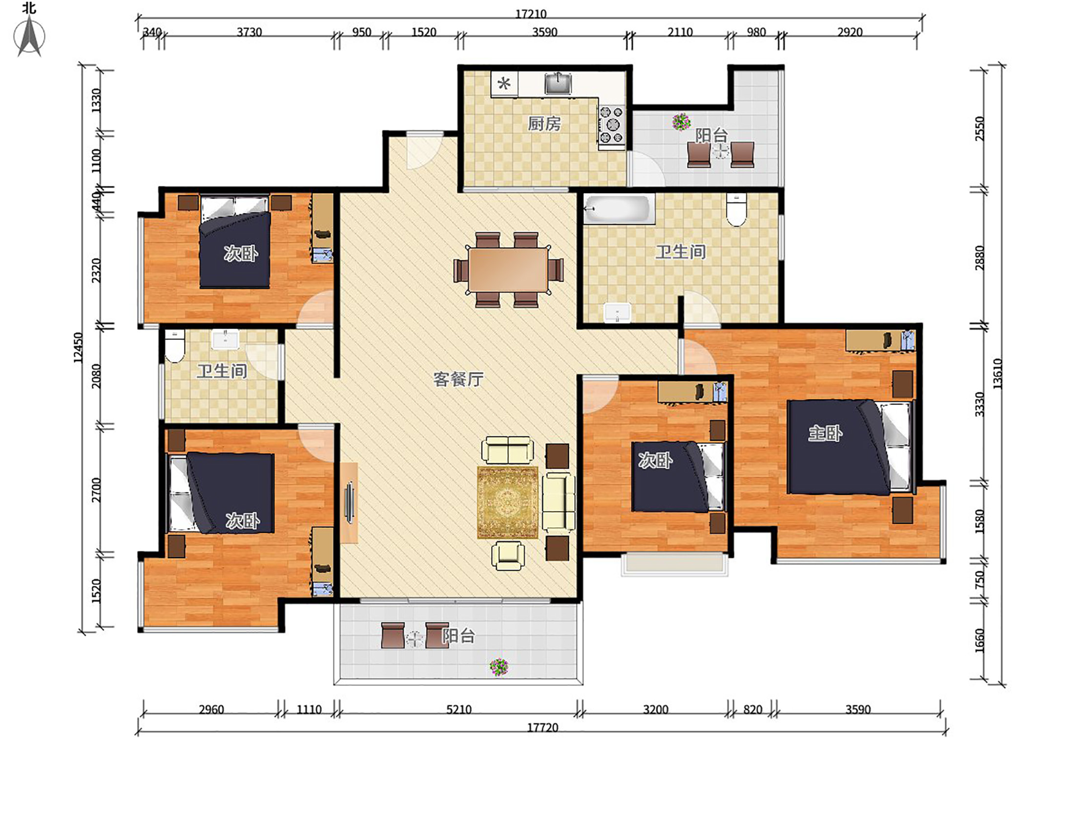 澳城花园南区户型图