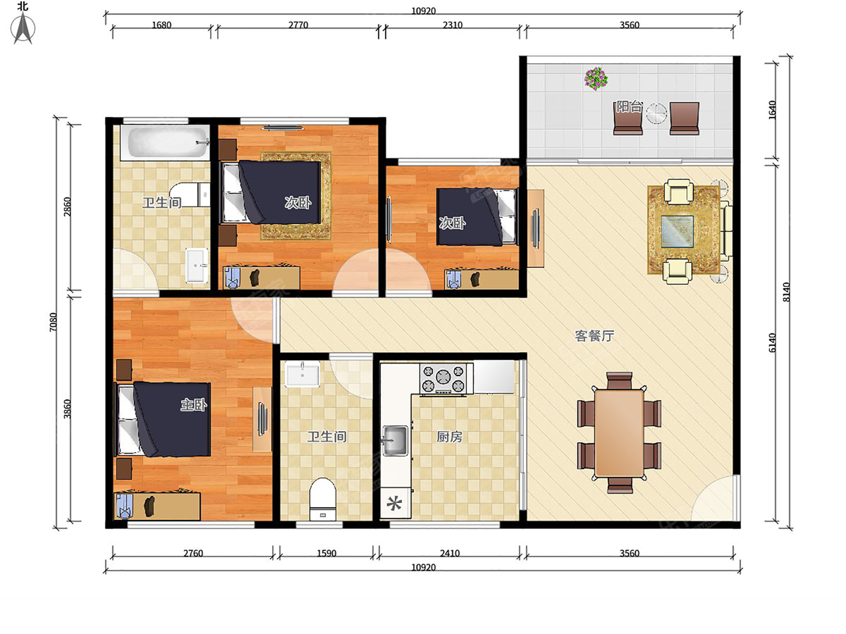 花样年别样城户型图