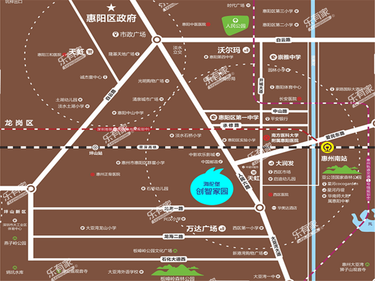 创智家园位置图