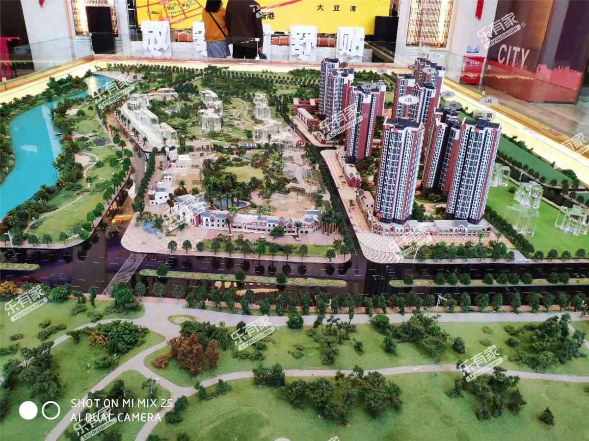 保利阳光城小区整体沙盘图