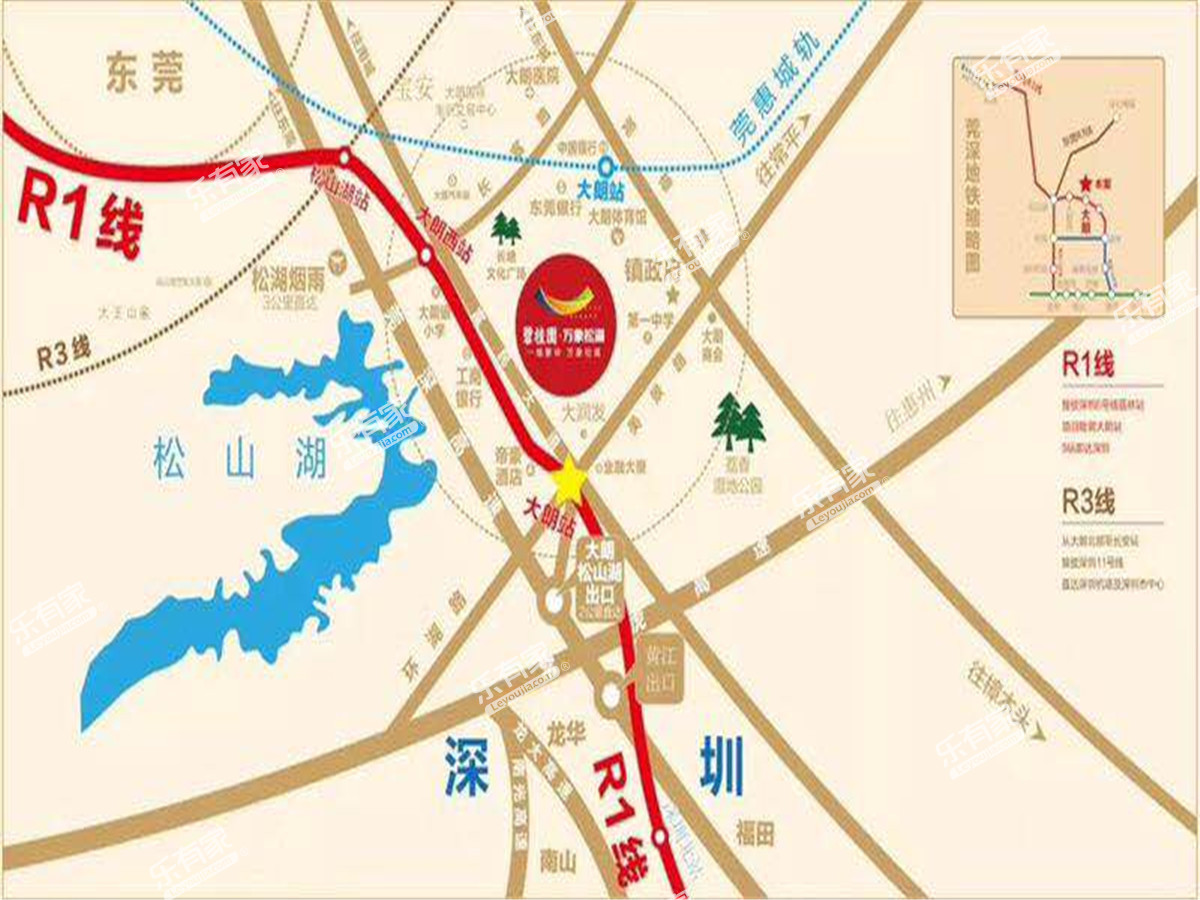 碧桂园名座广场4.楼盘位置图