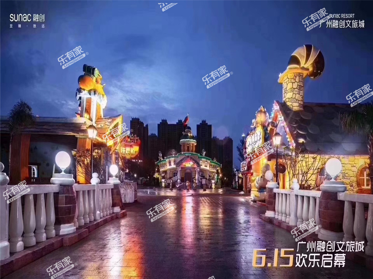 广州万达文化旅游城效果图3