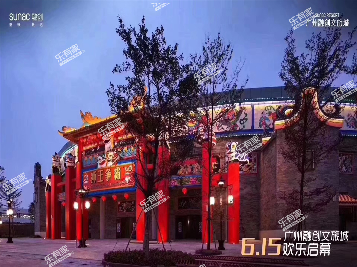 广州万达文化旅游城效果图6
