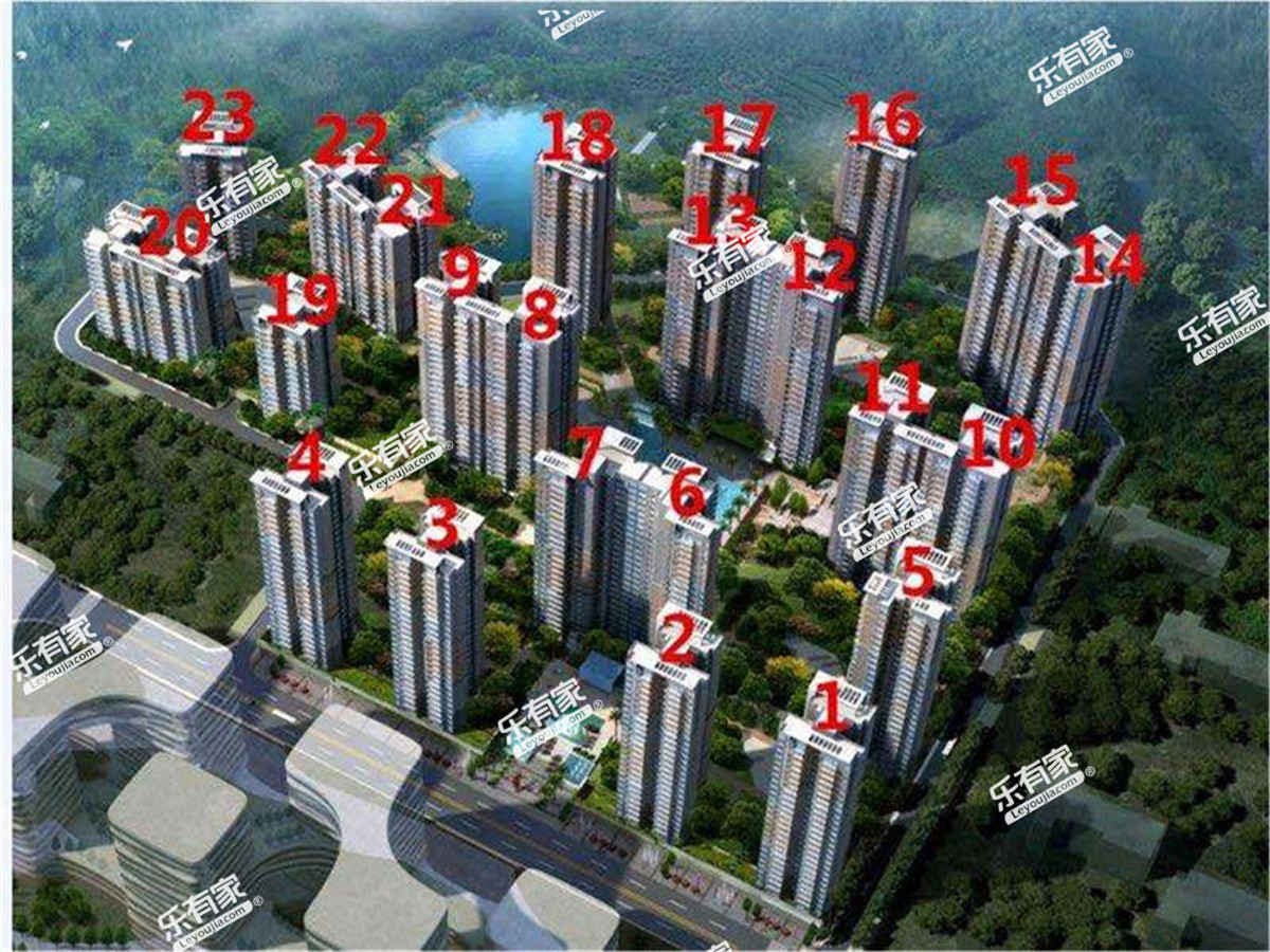 越秀星汇品峰平面图