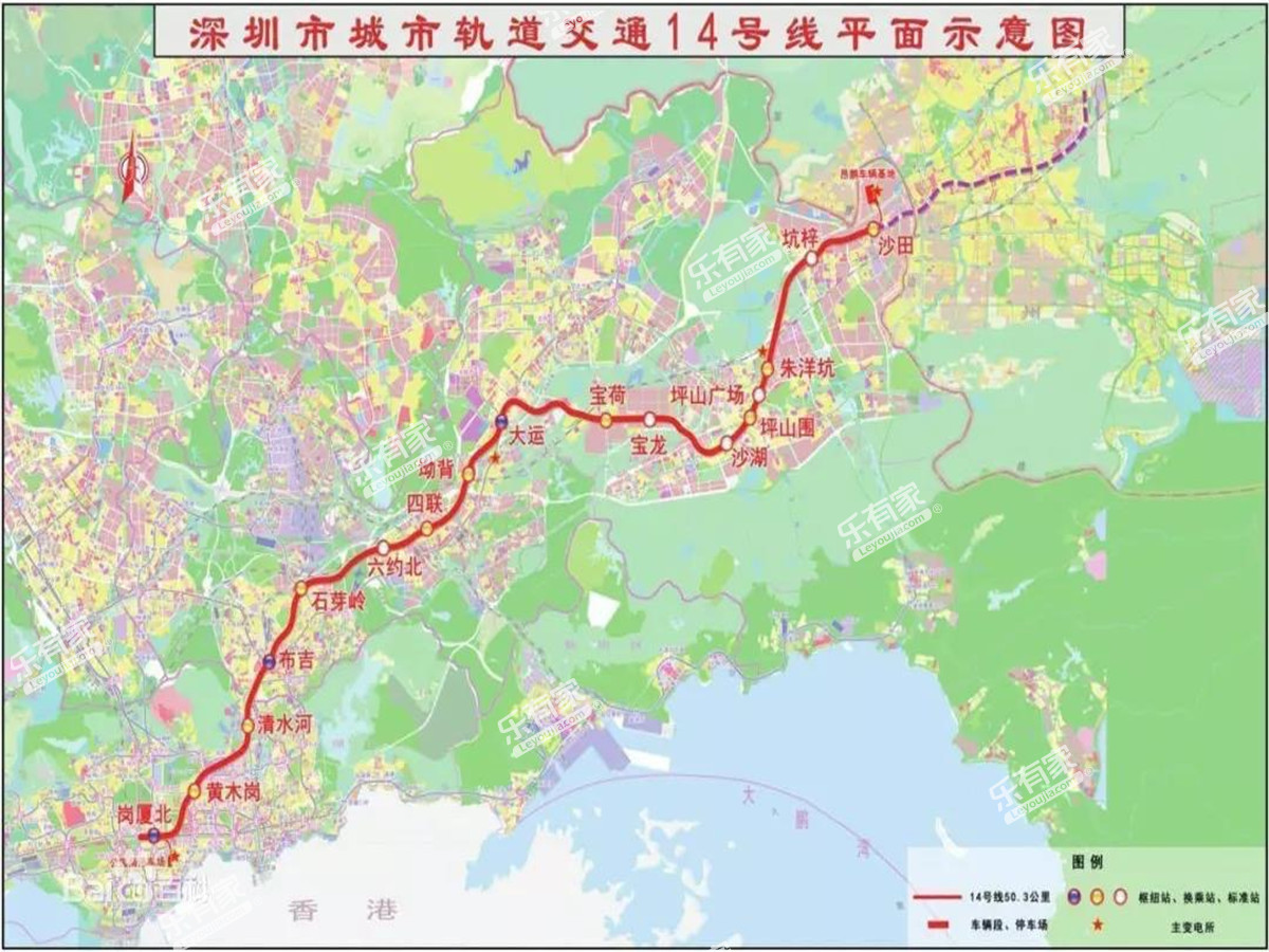 汇美华府深圳14号线平面图