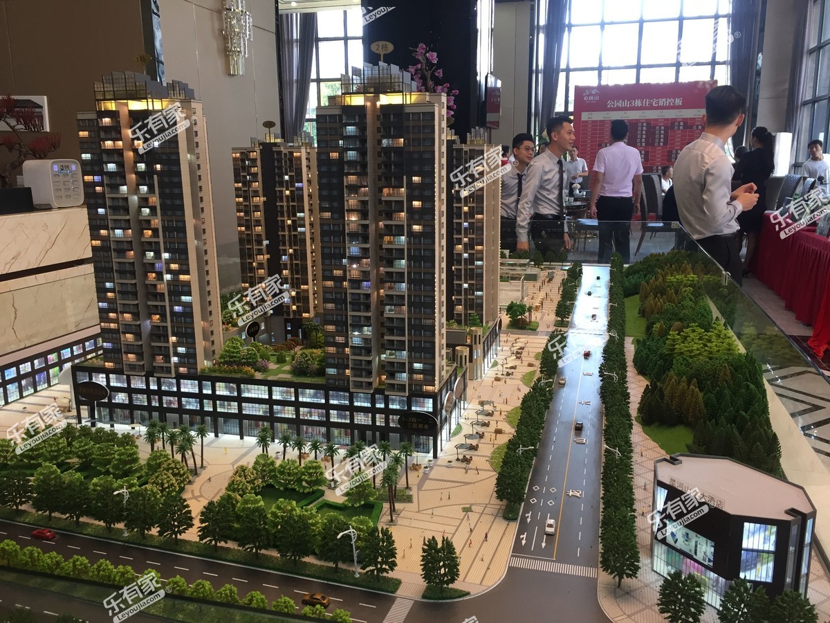 龙岭雅居沙盘图1