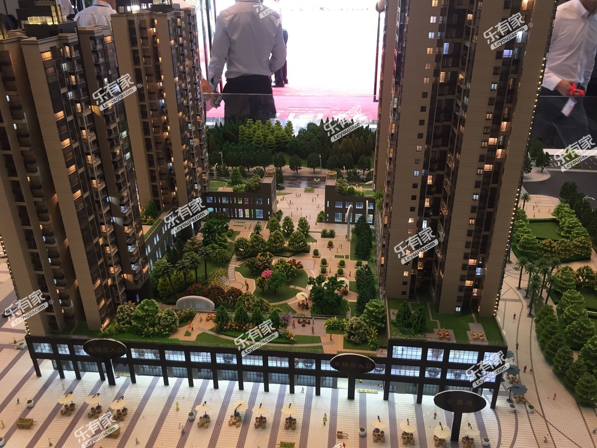 龙岭雅居沙盘图2