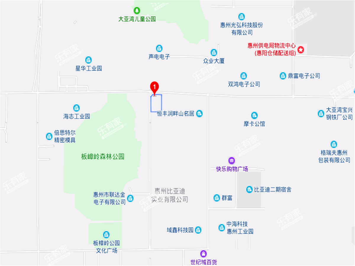 龙岭雅居位置图