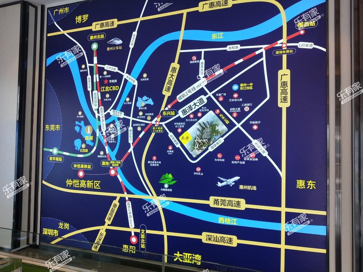 中惠玥园位置图1