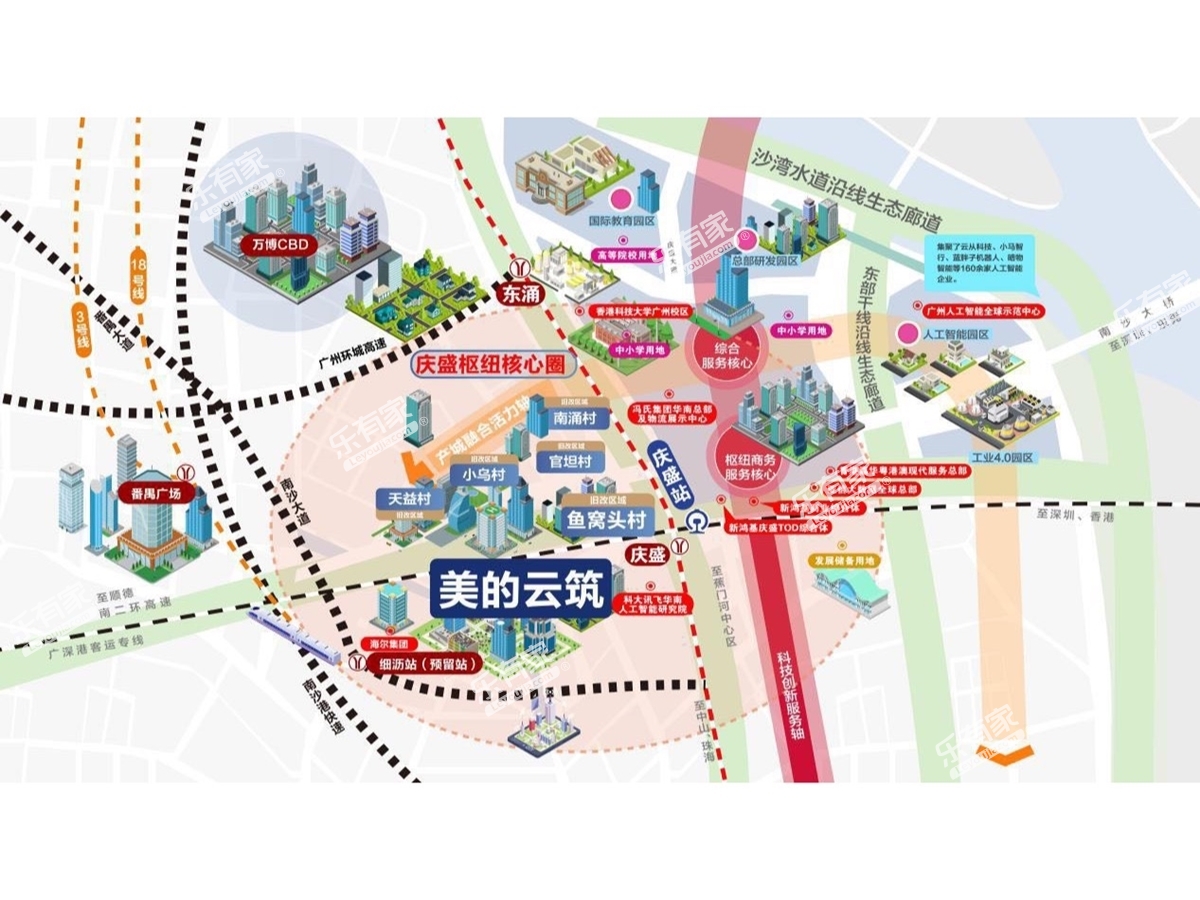 美的星耀尚诚花园位置图3