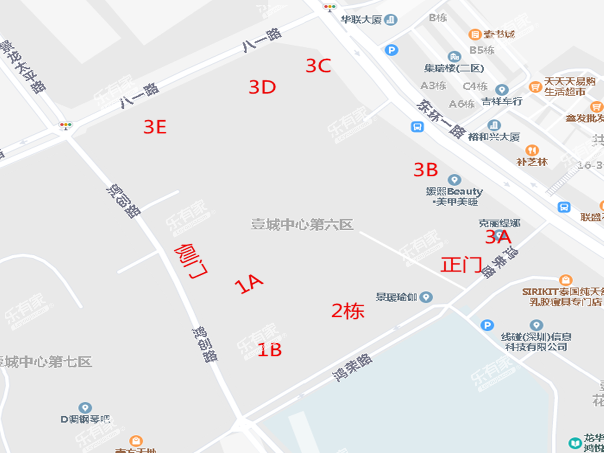 壹成时代花园沙盘图1
