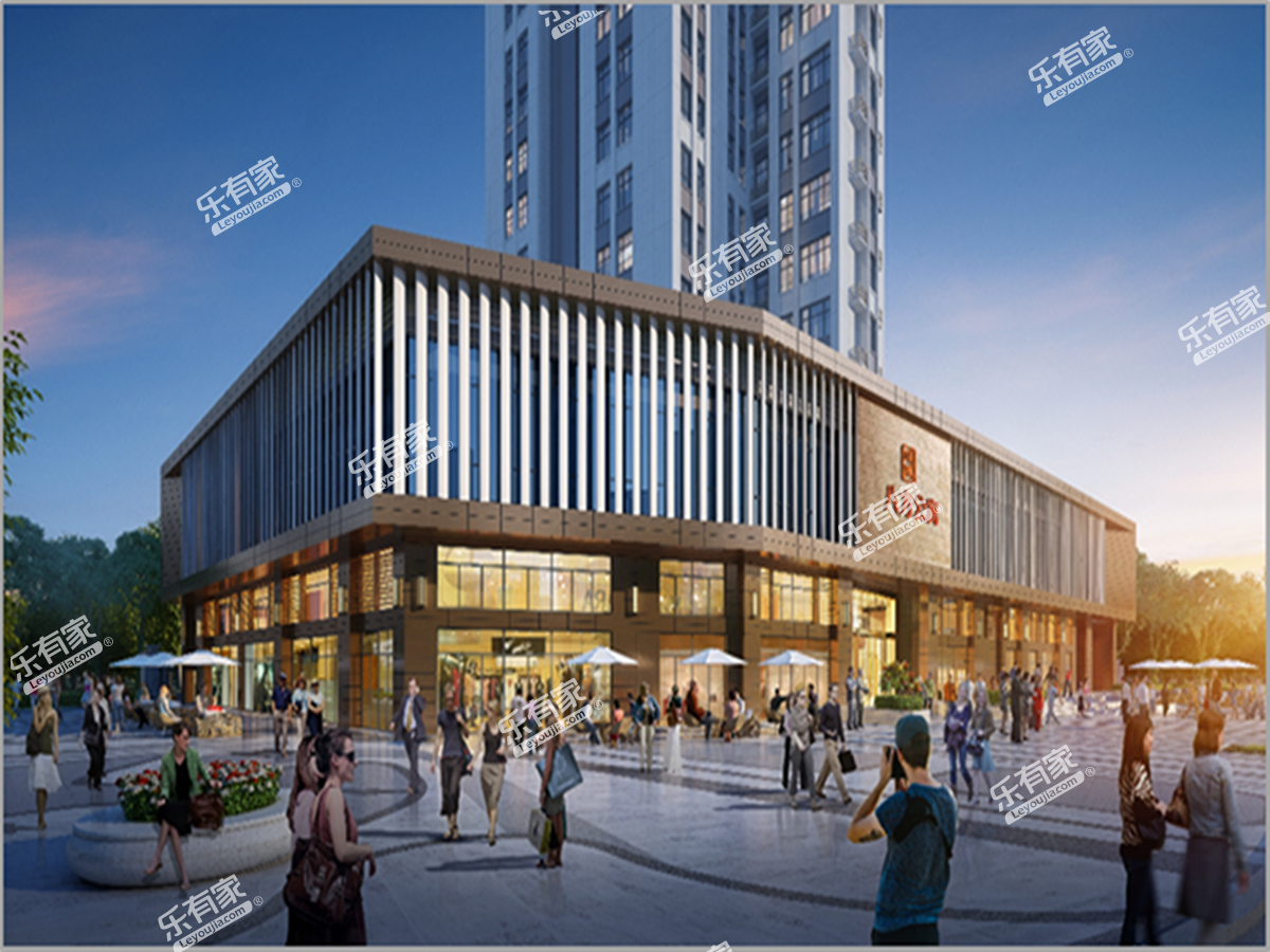 顶鸿八方公寓商业效果图