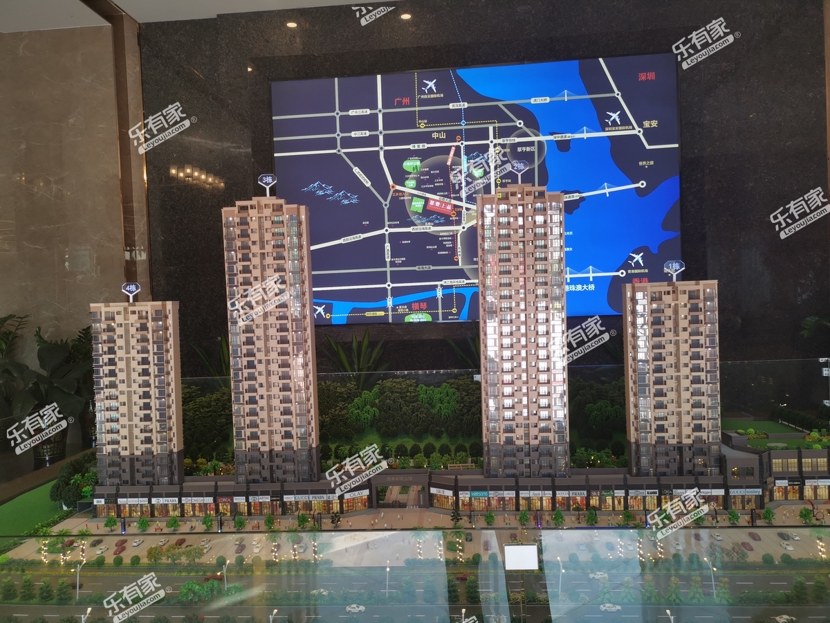 慧丰顺境公馆沙盘图1