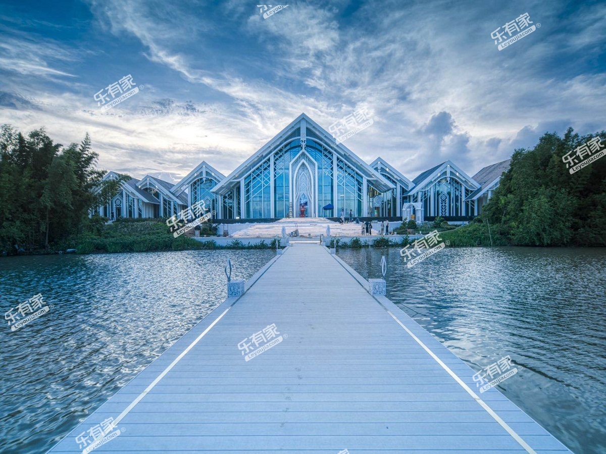 碧海银湖实景图