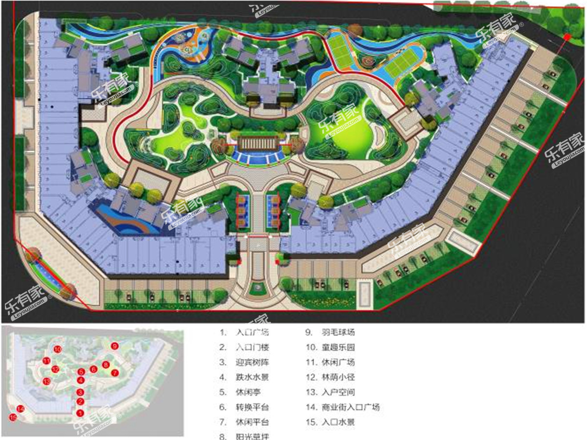 悦江府实景图