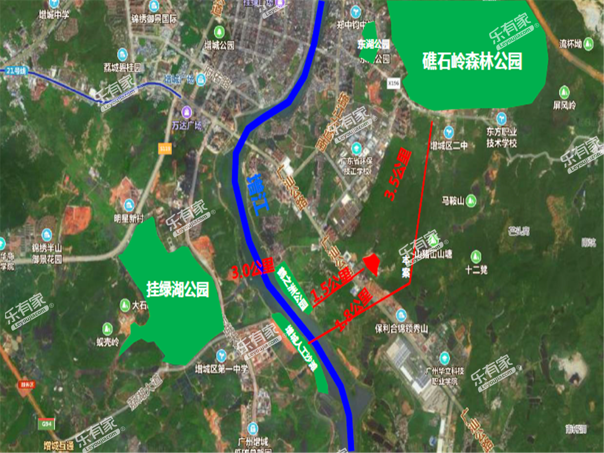 富城华庭配套发布图