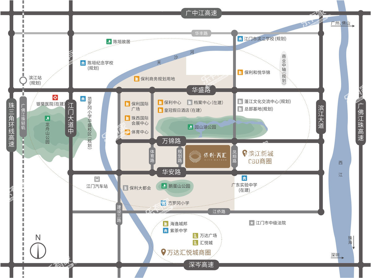 保利天汇位置