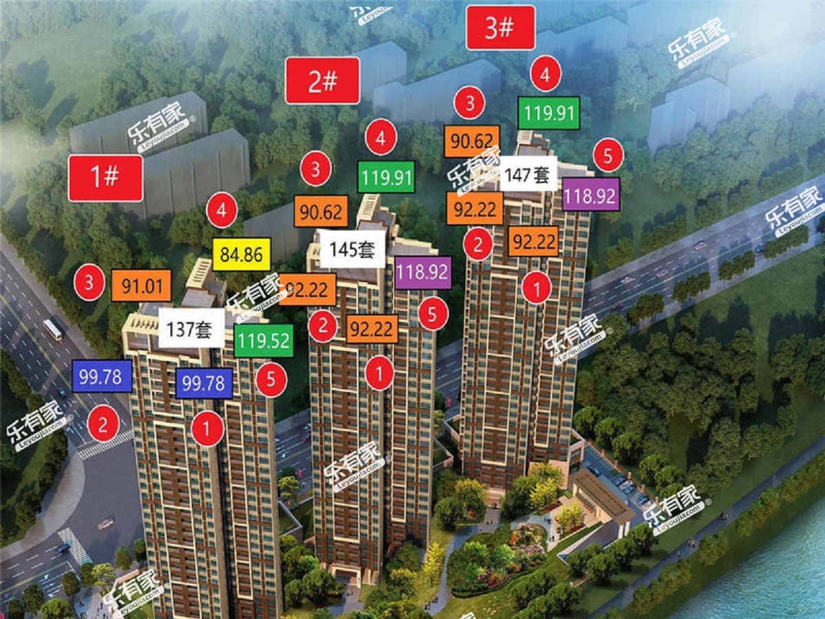 富雅水岸实景图