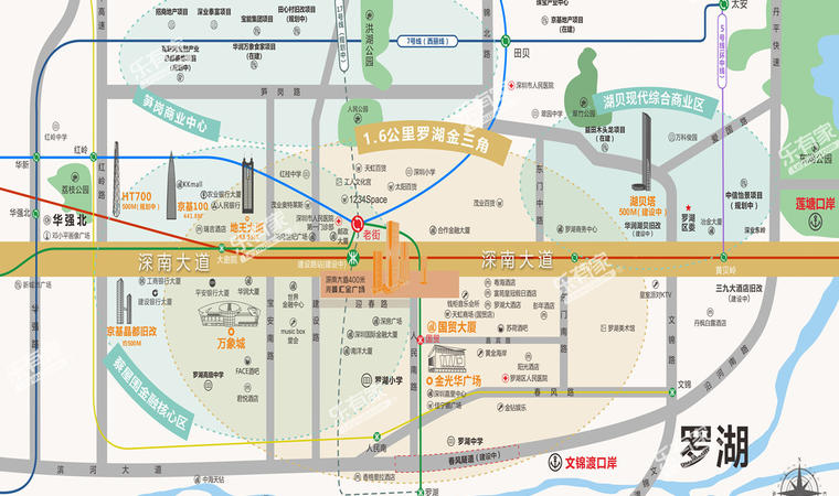 兆鑫·汇金广场位置图1