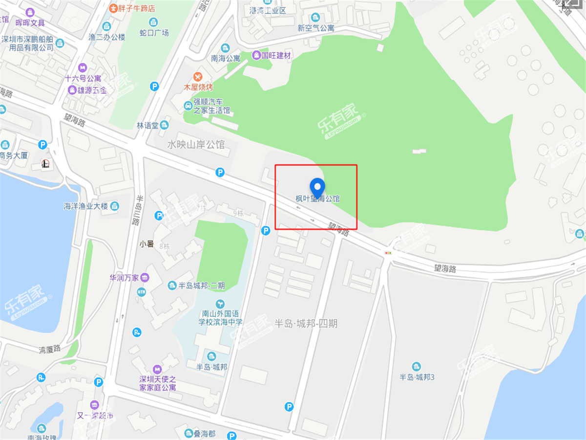 枫叶望海公馆(深圳)位置图1