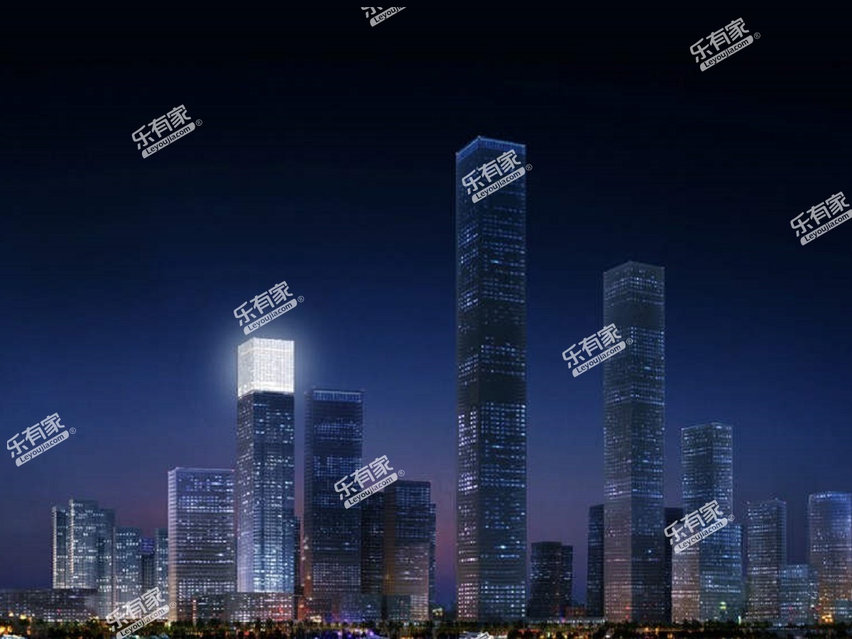 深湾汇云中心实景图
