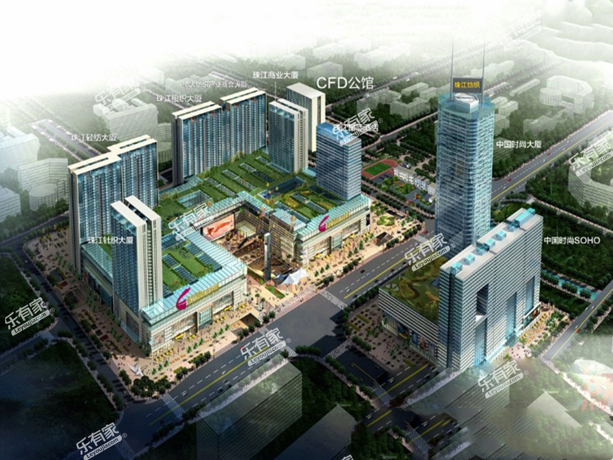 珠江国际纺织城实景图1