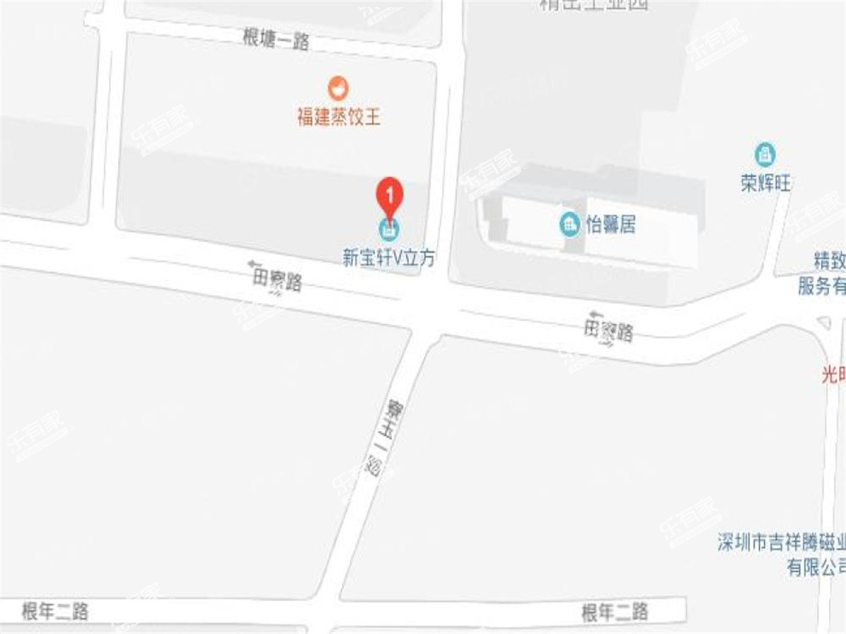唐商盛迪嘉光明新宝轩2.项目位置图