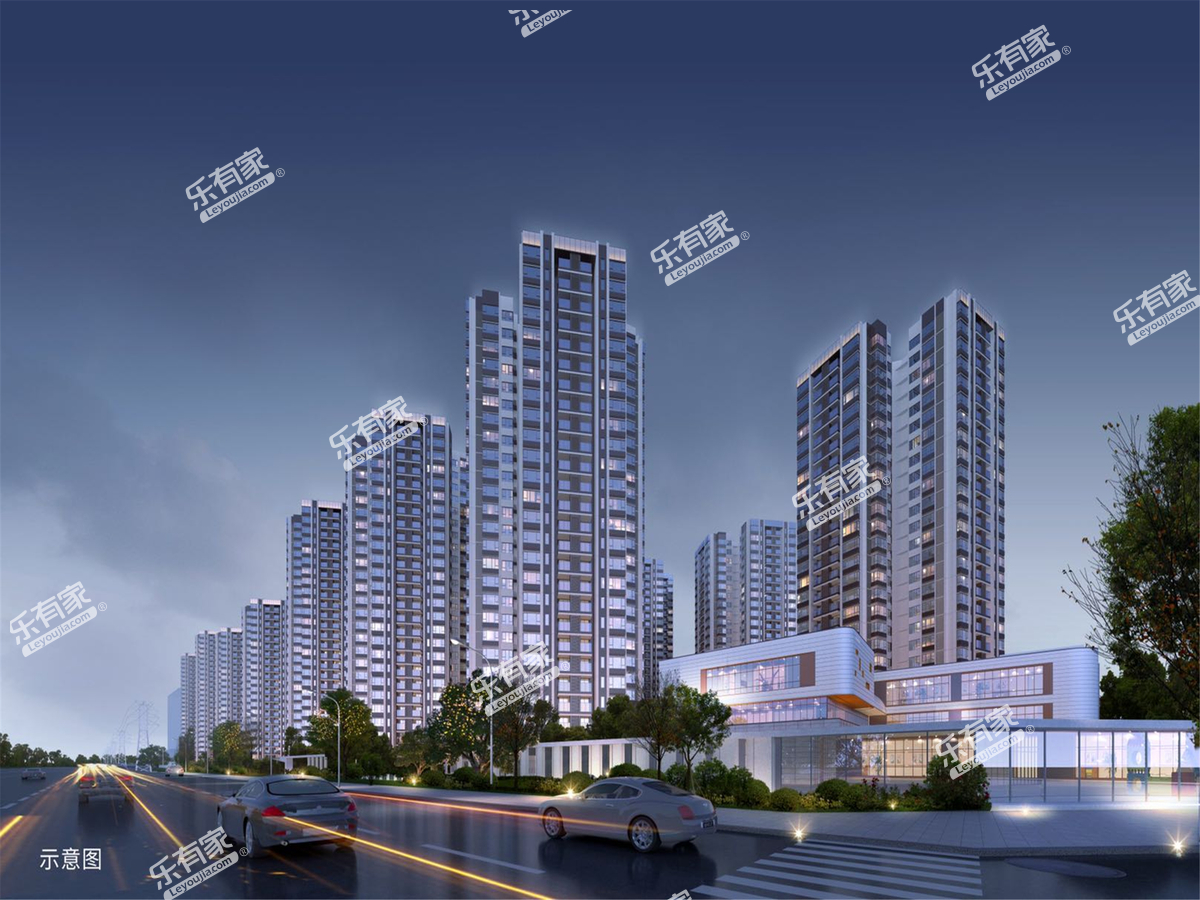 万科城市之光实景图
