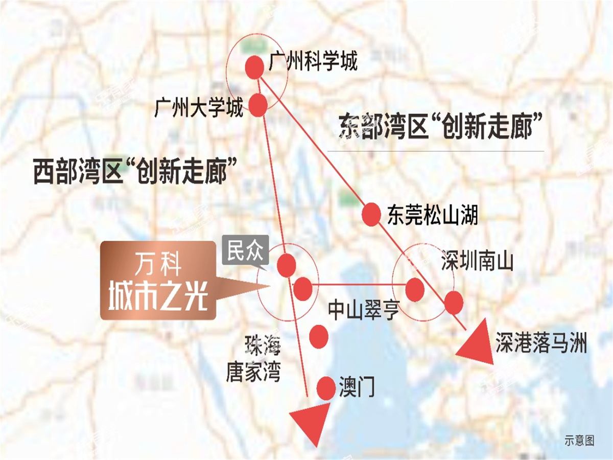 万科城市之光实景图