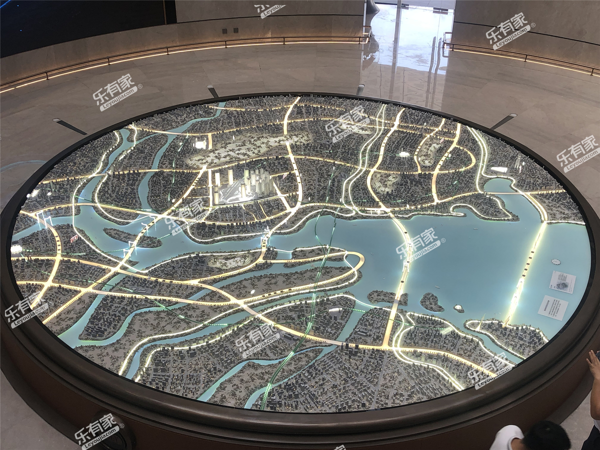 虎门高铁站TOD核心区综合开发项目沙盘图2
